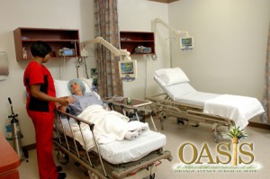 image of oasis recovery room