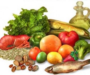 stock image of mediterranean diet